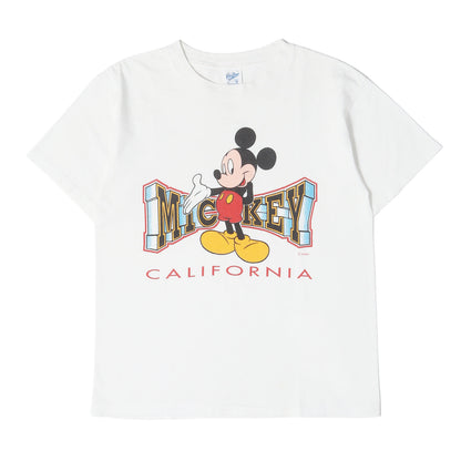 90s ミッキーマウス Tシャツ / USA製 Velva Sheen