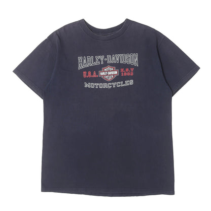 [Goodフェード] 00s 両面プリント イーグル エンブレム Tシャツ USA製