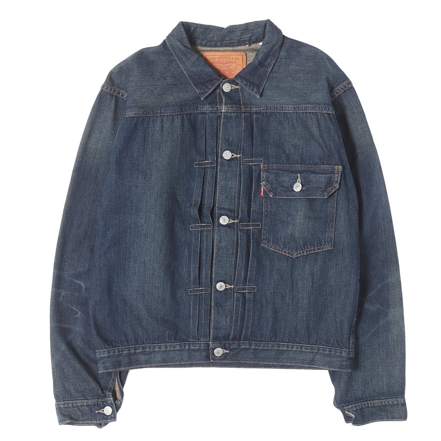 1936年復刻 506XX 1st ヴィンテージ加工 デニムジャケット (TYPE I JACKET 1936MODEL) 日本製 70506-0029