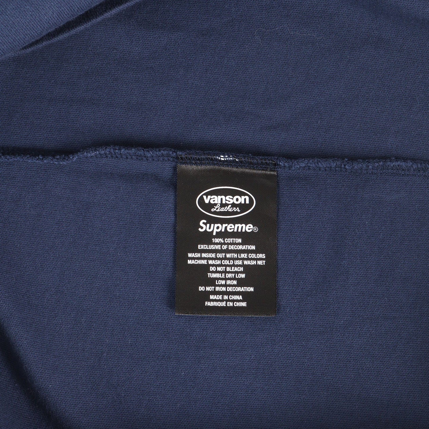 26SS ×vanson メッシュコンビ ロングスリーブ Tシャツ(L/S Top)