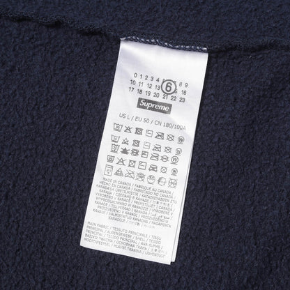 26SS ×MM6 Maison Margiela BOXロゴ ジップ スウェットパーカー(Box Logo Zip Up Hooded Sweatshirt)