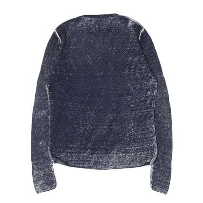 25SS 全面グラフィックプリント サマーニット(K-ROD Linen jumper with logo graphic)