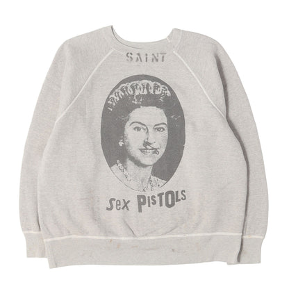 24AW ×Sex Pistols ヴィンテージ加工 スウェット(SP_CREW SWT/QUEEN)