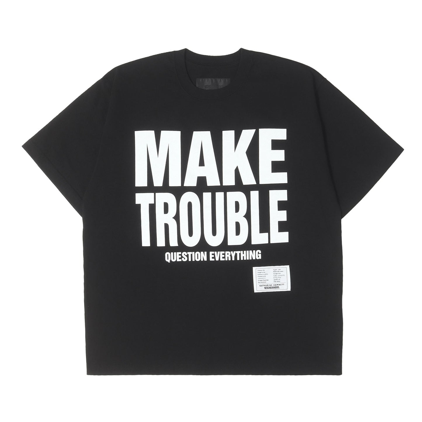 26SS ×KATHARINE HAMNETT グラフィック Tシャツ(CREWNECK SS-2)