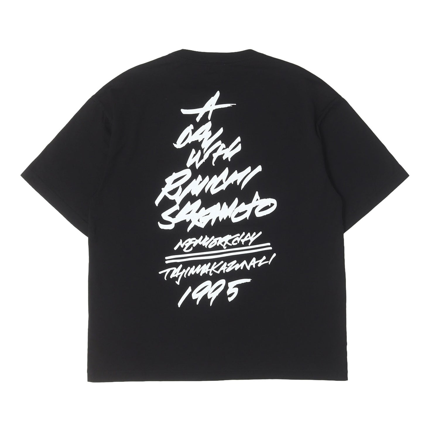 25AW ×田島一成 坂本龍一 フォトプリント Tシャツ(S/S TEE)