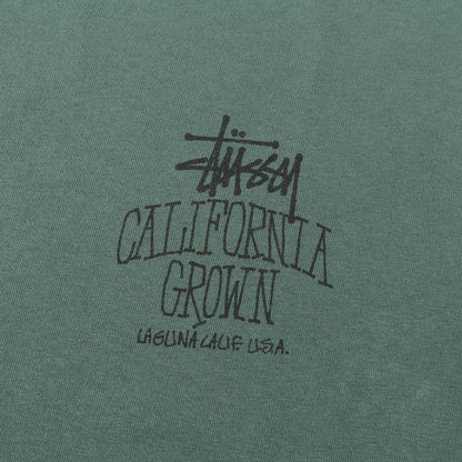 25SS ピグメントダイ加工 ストックロゴ Tシャツ(Cali Grown Tee Pigment Dyed Tee)