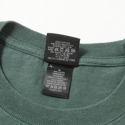 25SS ピグメントダイ加工 ストックロゴ Tシャツ(Cali Grown Tee Pigment Dyed Tee)