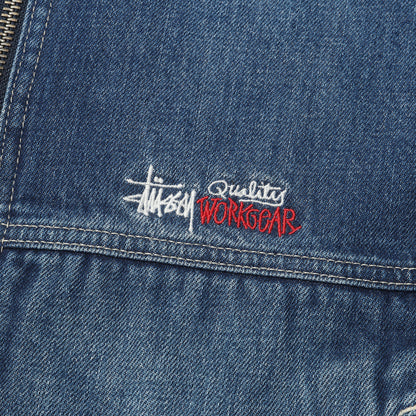23AW デニム 裏地シェルパボア ワークジャケット(Denim Sherpa Work Jacket)