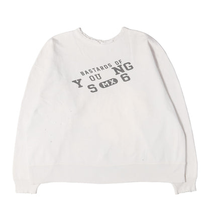 25SS ×BerBerJin ヴィンテージ加工 スウェット(BJ_CREW NECK SWEAT)