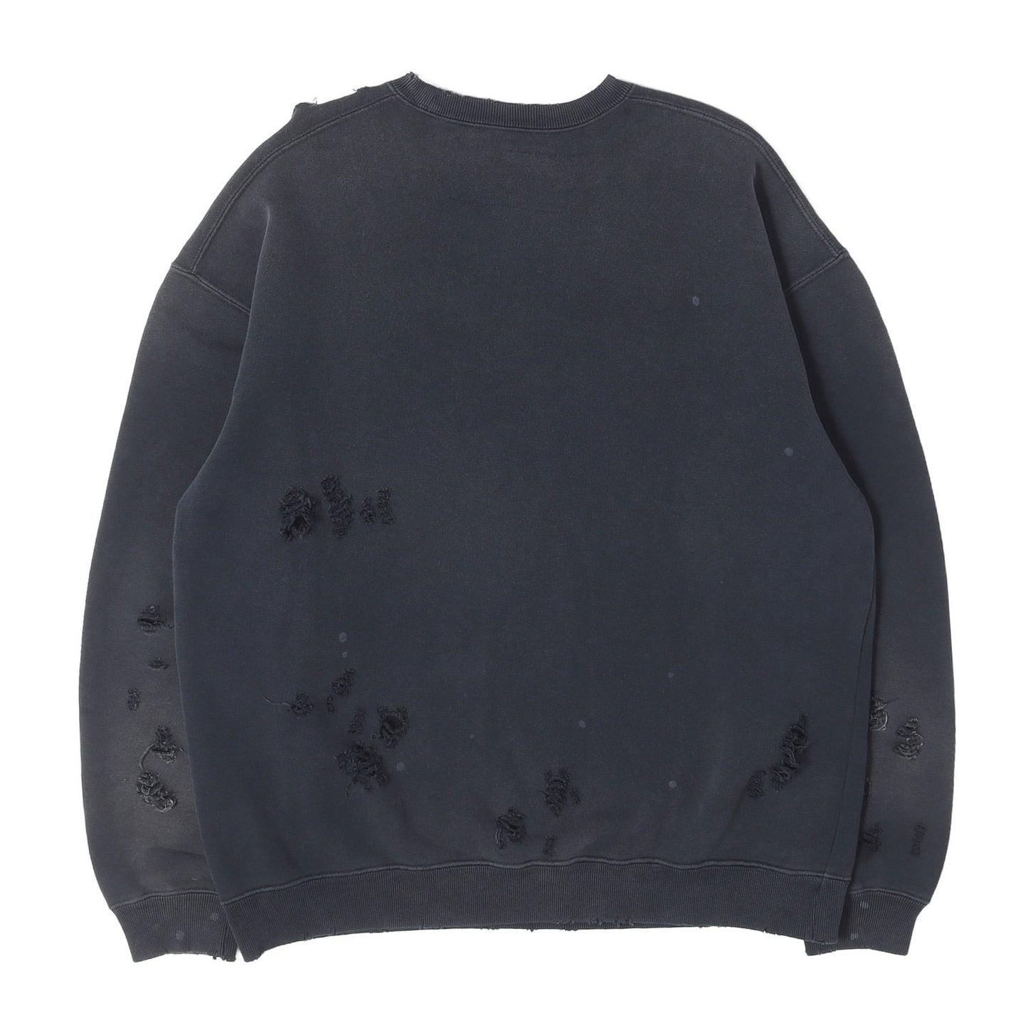 25AW ×CHITO サベージ加工 グラフィック刺繍 スウェット(SAVAGE SWEAT SHIRT LS)