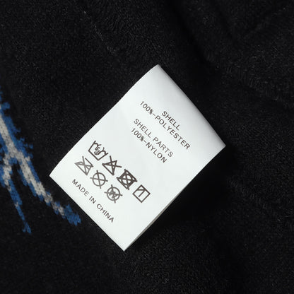 25AW サンダーボルト柄 フリースボア フーディージャケット(THUNDERBOLT BOA HOODIE)