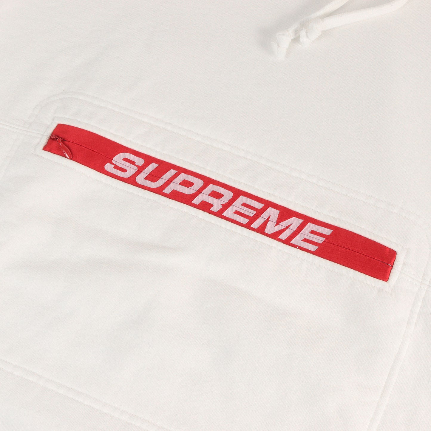 ロゴジップポーチ付き スウェットパーカー(Zip Pouch Hooded Sweatshirt)