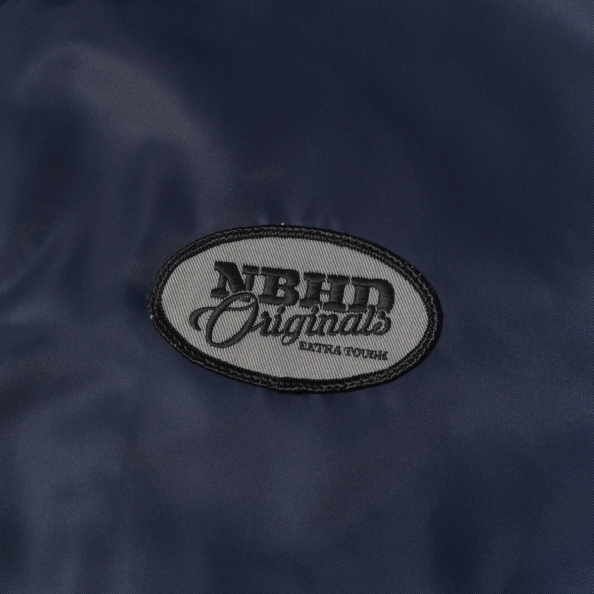 23AW ナイロンサテン スタジャン / ベースボールジャケット(BASEBALL JACKET)