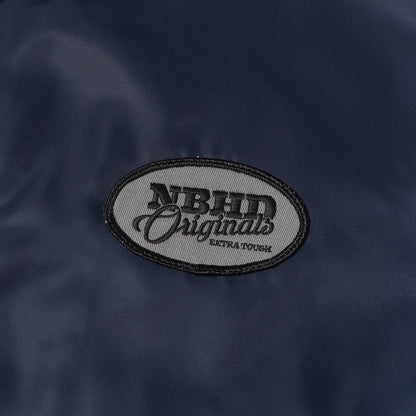 23AW ナイロンサテン スタジャン / ベースボールジャケット(BASEBALL JACKET)