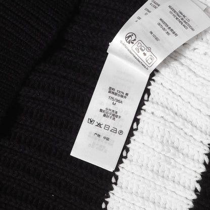 25SS スモールBOXロゴ ストライプ ニット セーター(Loose Gauge Stripe Small Box Sweater)