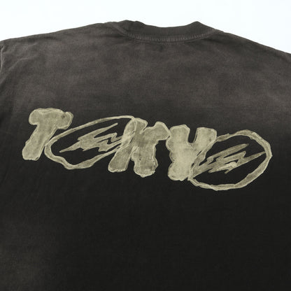25AW ×fragment design ×村上隆 東京POPUP限定 ヴィンテージ加工 Tシャツ