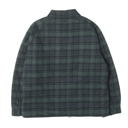 25AW チェックネル ジップ ワークジャケット (Check Zip Jacket)