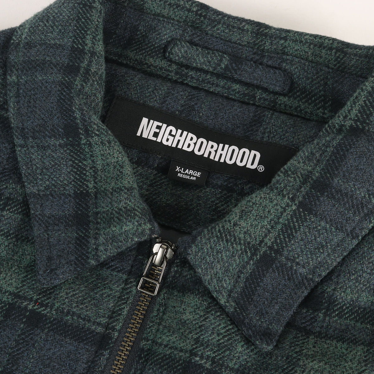25AW チェックネル ジップ ワークジャケット (Check Zip Jacket)