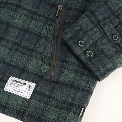 25AW チェックネル ジップ ワークジャケット (Check Zip Jacket)