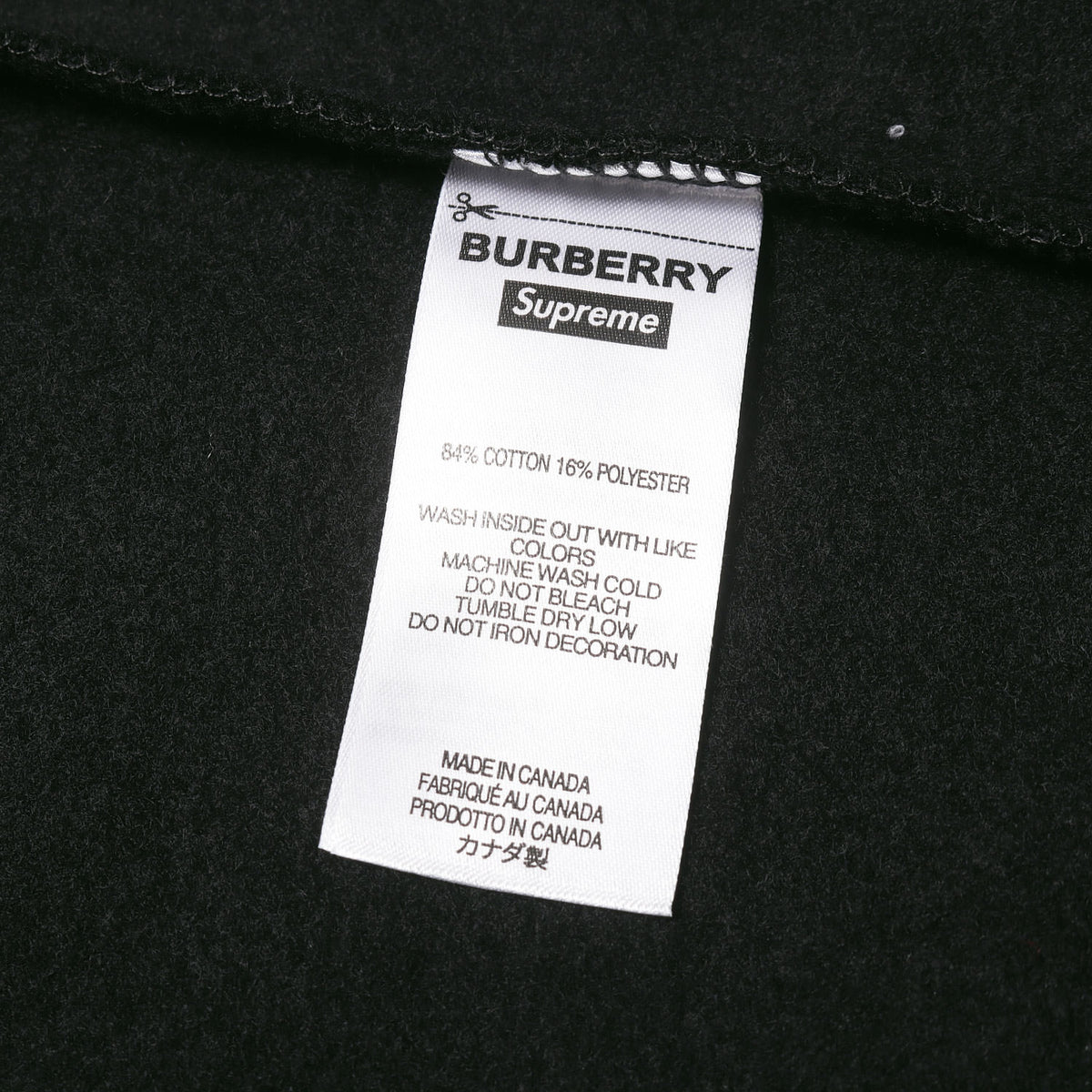 22SS ×Burberry BOXロゴ スウェット パーカー(Box Logo Hooded Sweatshirt)