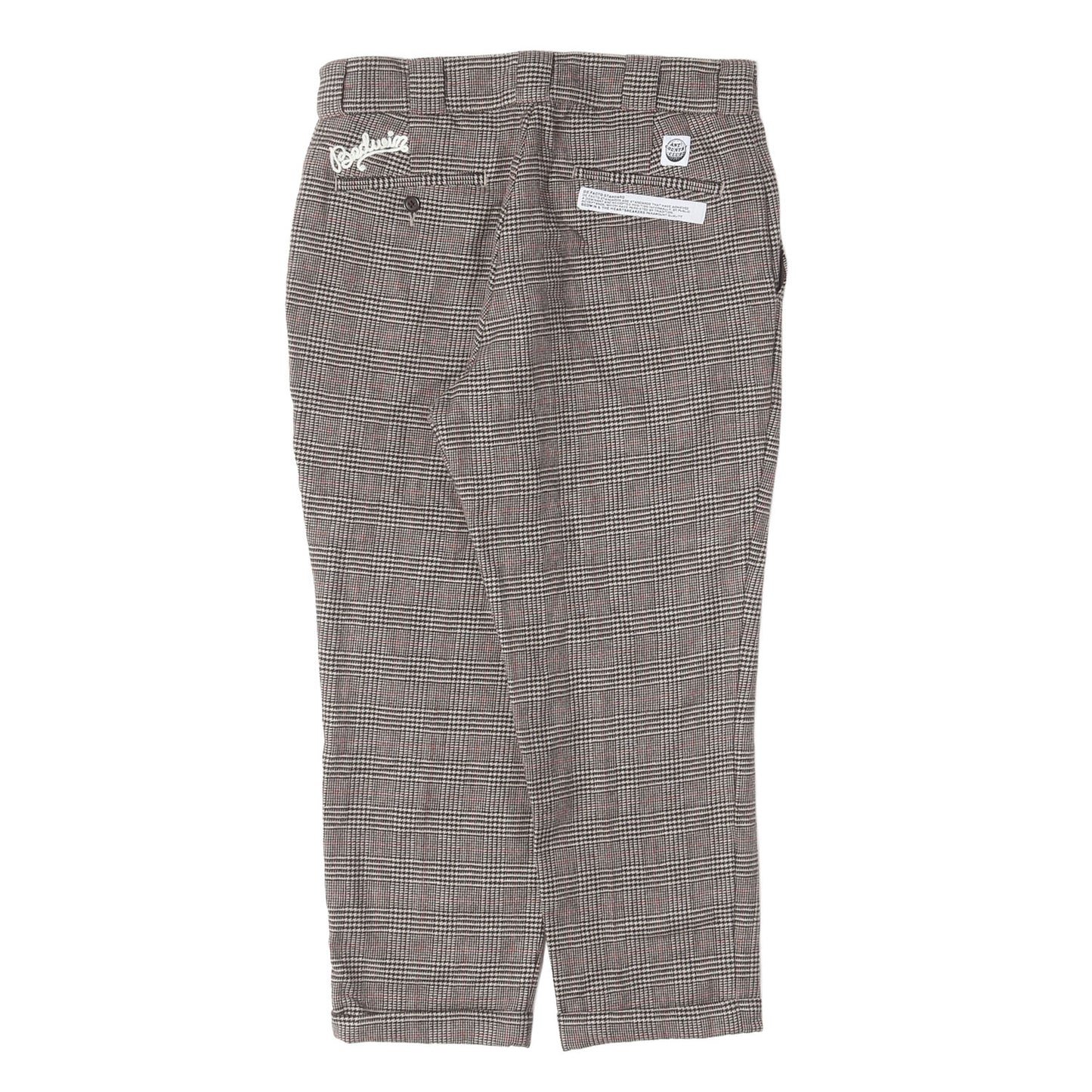 22SS ×ANTi COUNTRY CLUB グレンチェック ウール アンクルカット パンツ