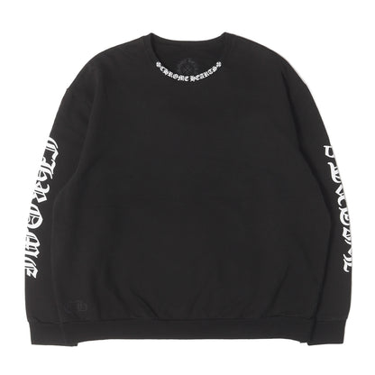 近年モデル ネックロゴ クルーネック スウェット(SWTSHRT PLVR)
