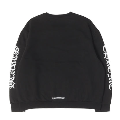 近年モデル ネックロゴ クルーネック スウェット(SWTSHRT PLVR)