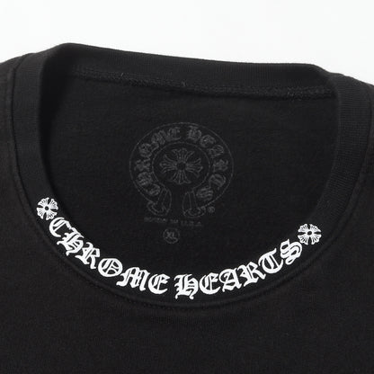 近年モデル ネックロゴ クルーネック スウェット(SWTSHRT PLVR)