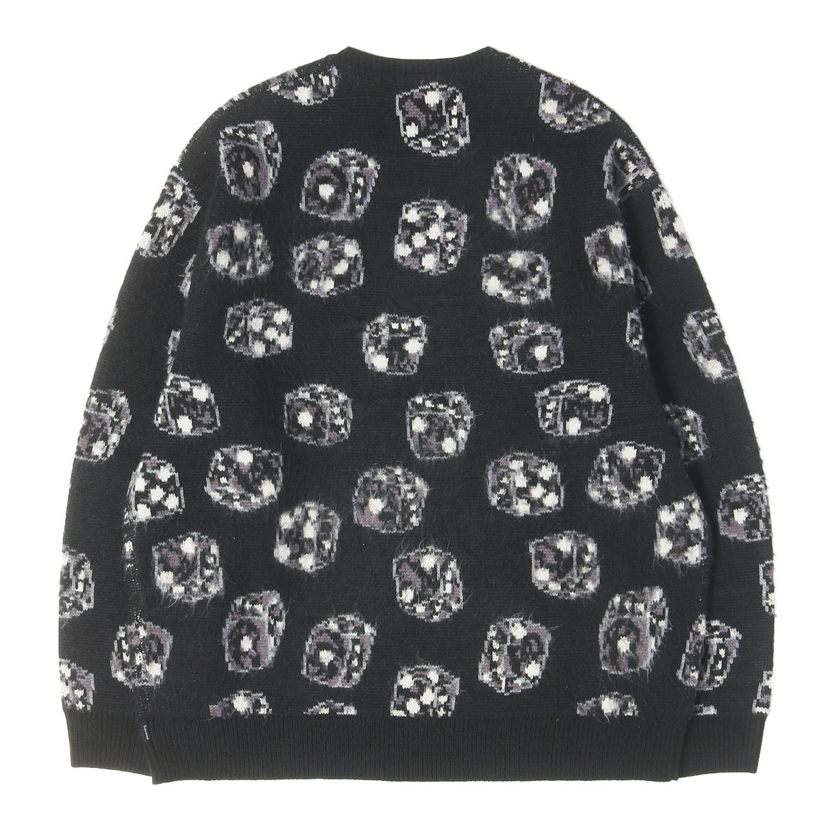 22AW ダイス柄 クルーネック ニット セーター(Dice Sweater)