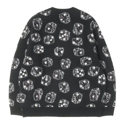 22AW ダイス柄 クルーネック ニット セーター(Dice Sweater)