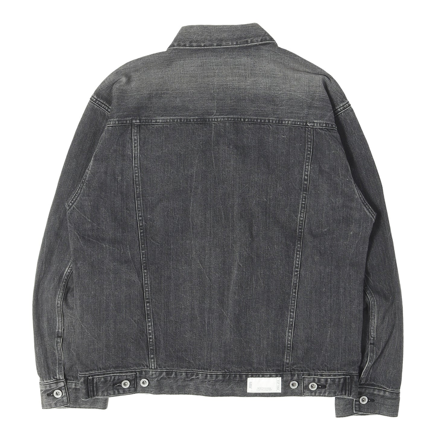 25AW ウォッシュド加工 デニムジャケット(WASHED BLACK DENIM TYPE-4 JACKET)