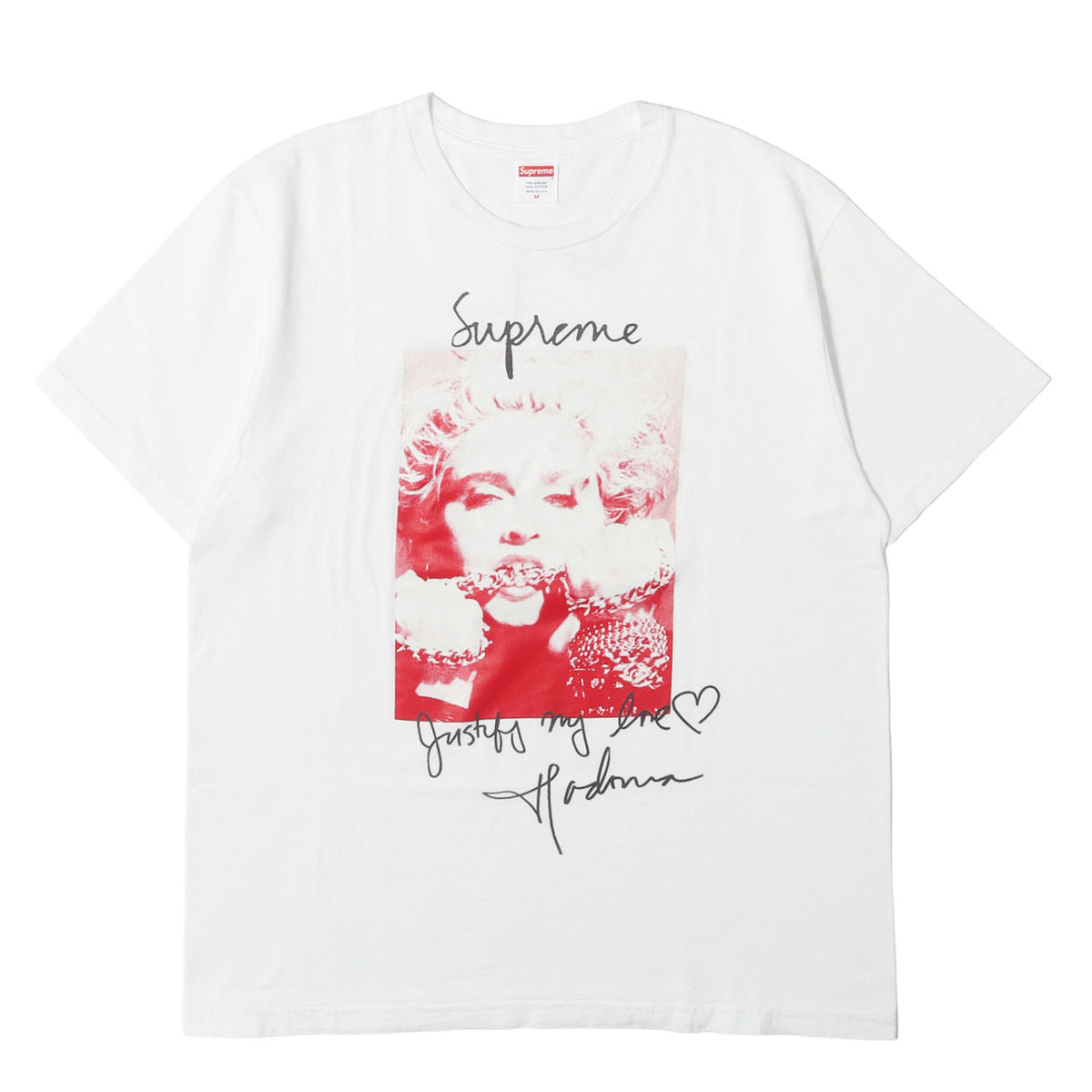マドンナ フォト クルーネック Tシャツ(Madonna Tee)