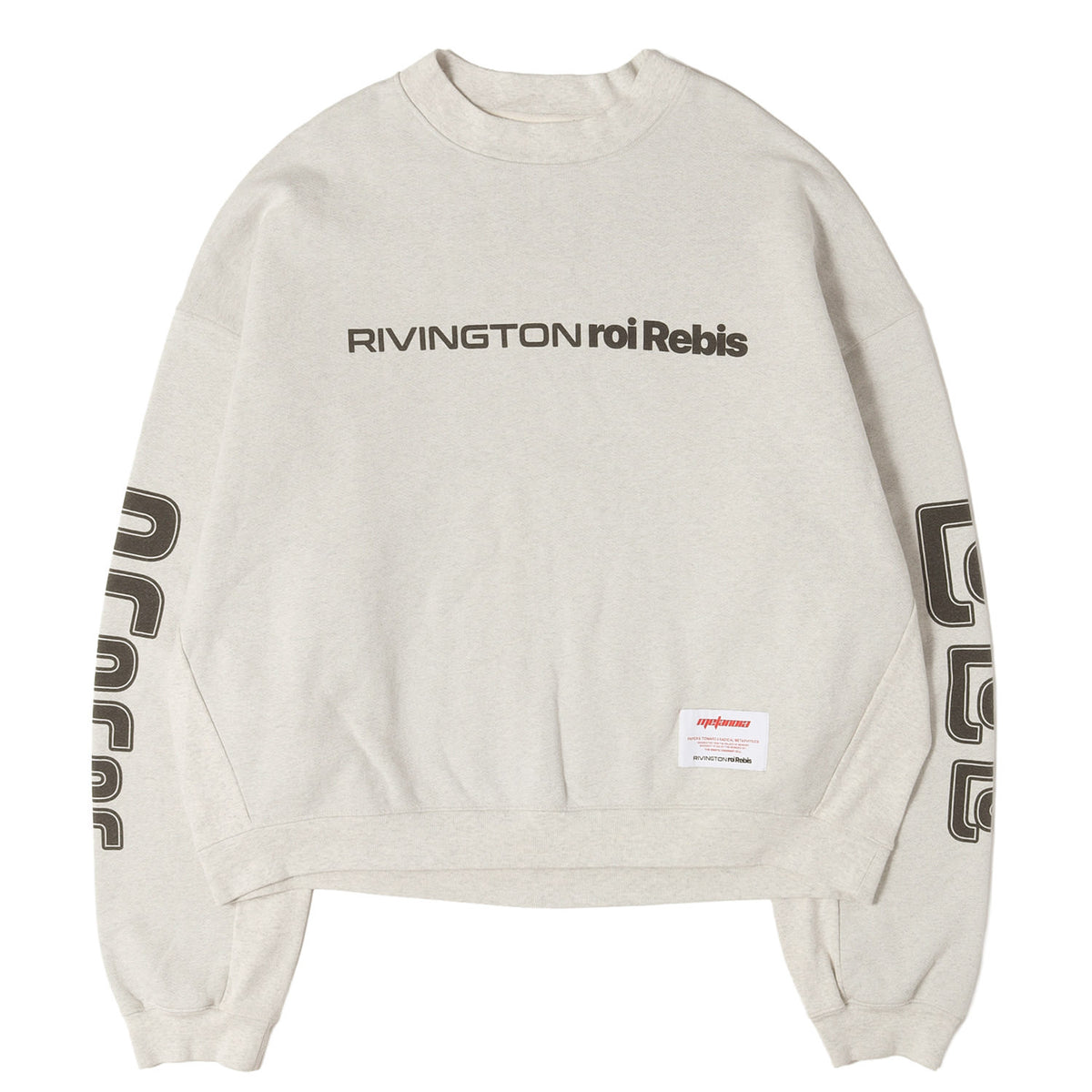 ブランドロゴ オーバーサイズ ヘビー スウェット(METANOIA USO CVA SWEATSHIRT)