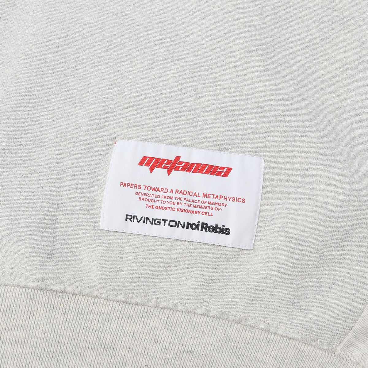 ブランドロゴ オーバーサイズ ヘビー スウェット(METANOIA USO CVA SWEATSHIRT)