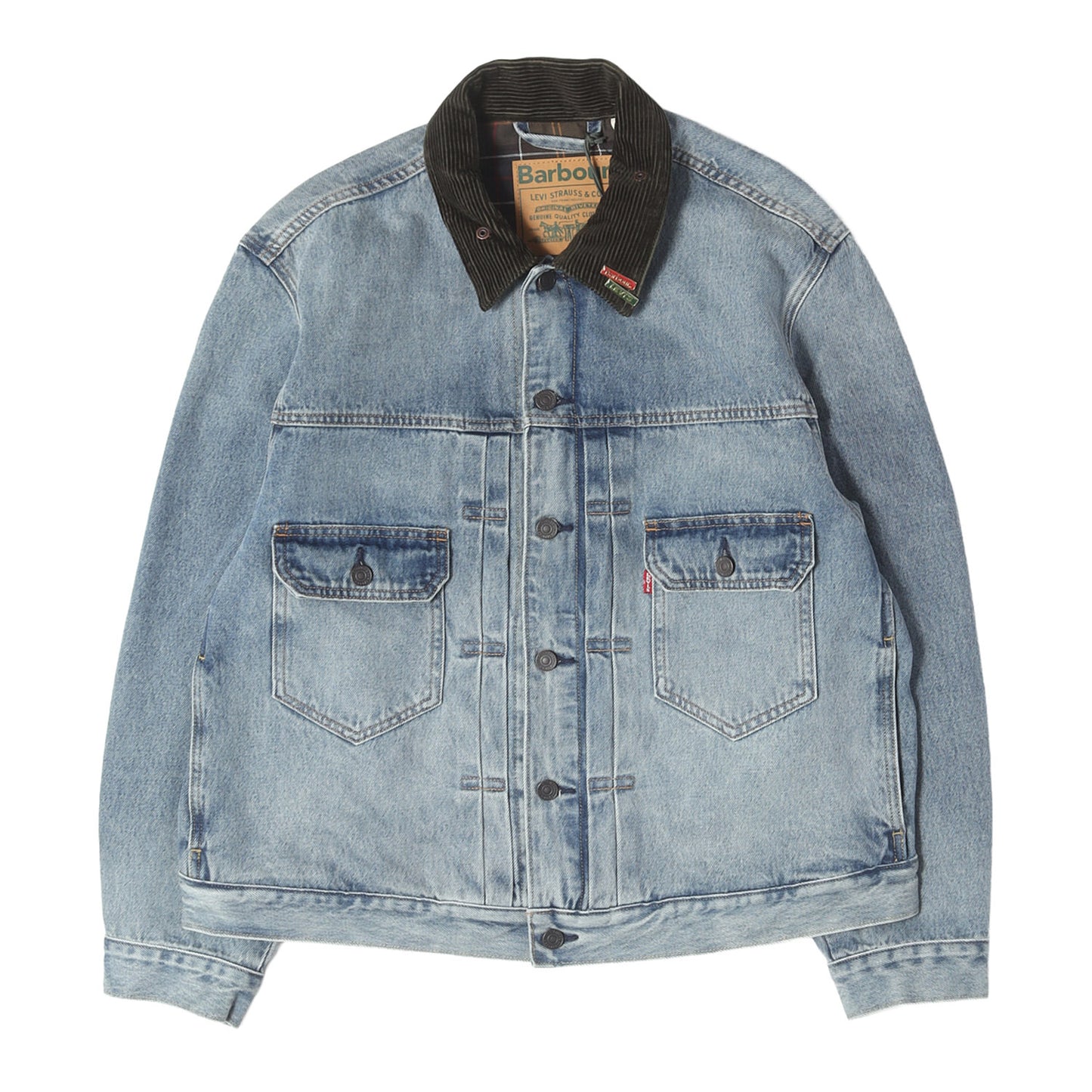 25AW ×BARBOUR 2nd タイプ ヴィンテージ加工 デニムジャケット (Type II Denim Jacket) 252MCA1082
