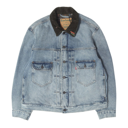 25AW ×BARBOUR 2nd タイプ ヴィンテージ加工 デニムジャケット (Type II Denim Jacket) 252MCA1082