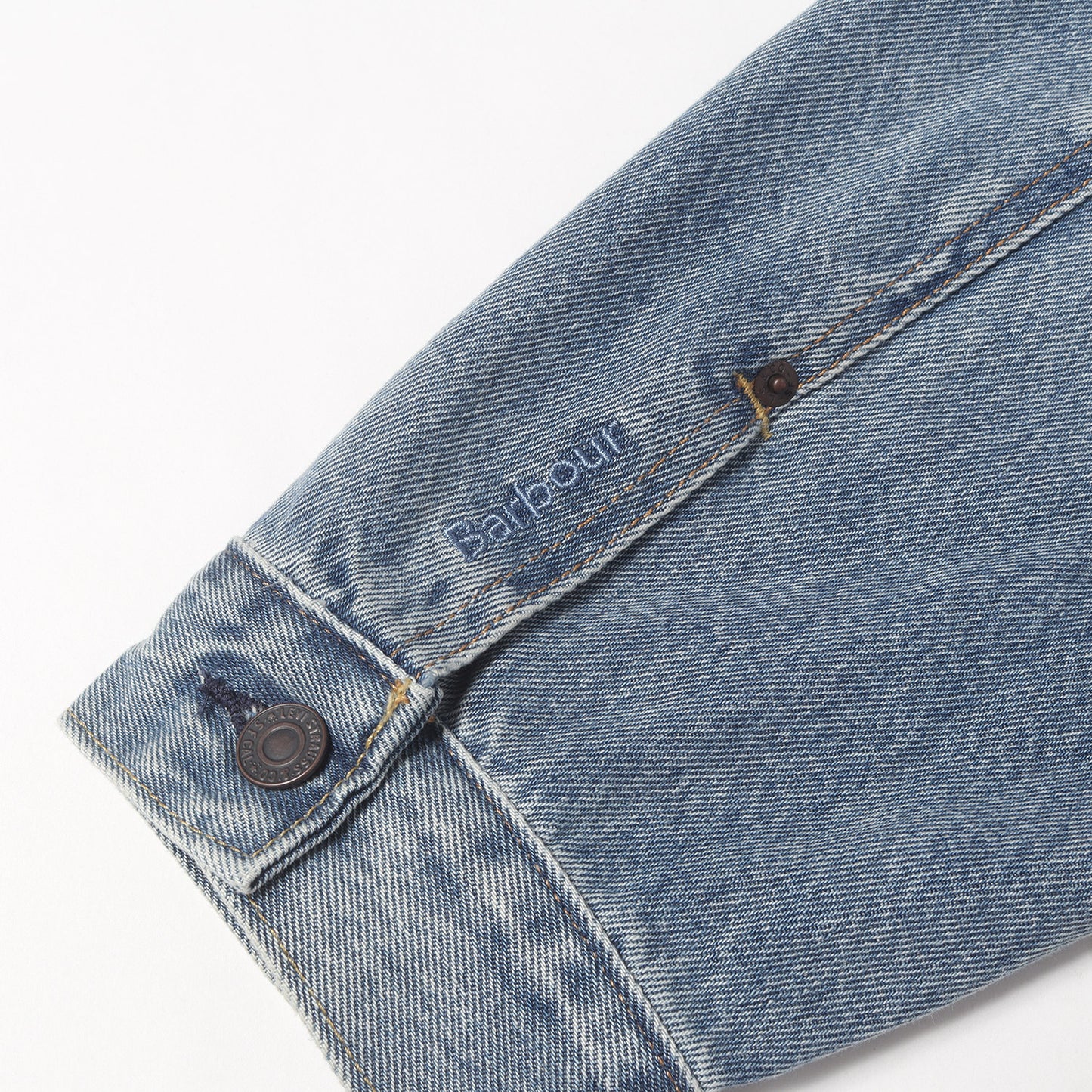 25AW ×BARBOUR 2nd タイプ ヴィンテージ加工 デニムジャケット (Type II Denim Jacket) 252MCA1082