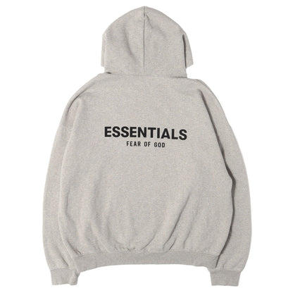 FOG ESSENTIALS フロッキープリント スウェットパーカー