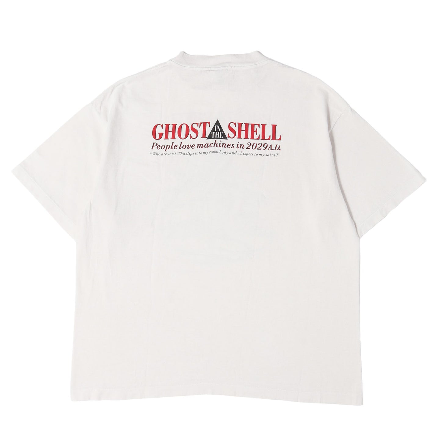 24AW ×GHOST IN THE SHELL / 攻殻機動隊 ヴィンテージ加工 Tシャツ(GS_SS TEE / GITS)