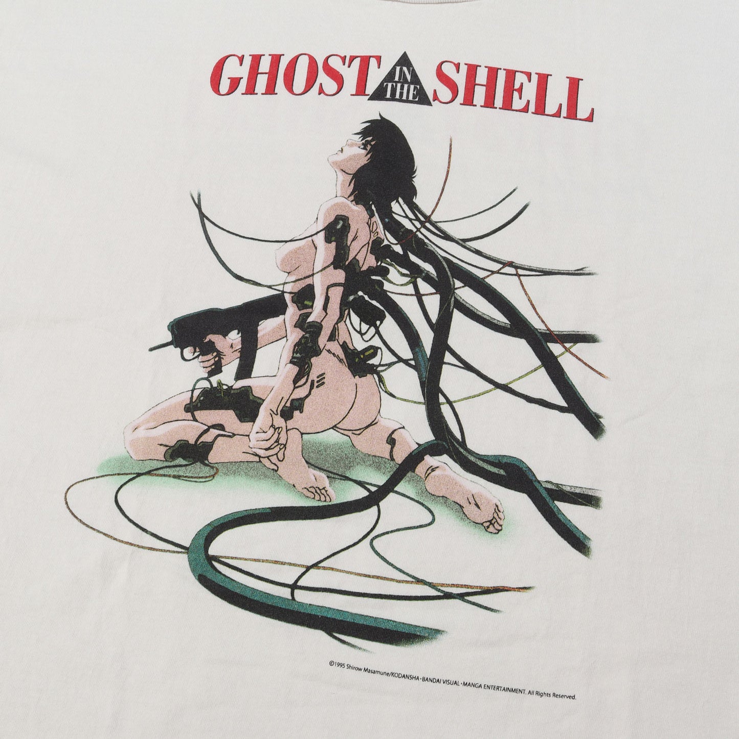 24AW ×GHOST IN THE SHELL / 攻殻機動隊 ヴィンテージ加工 Tシャツ(GS_SS TEE / GITS)