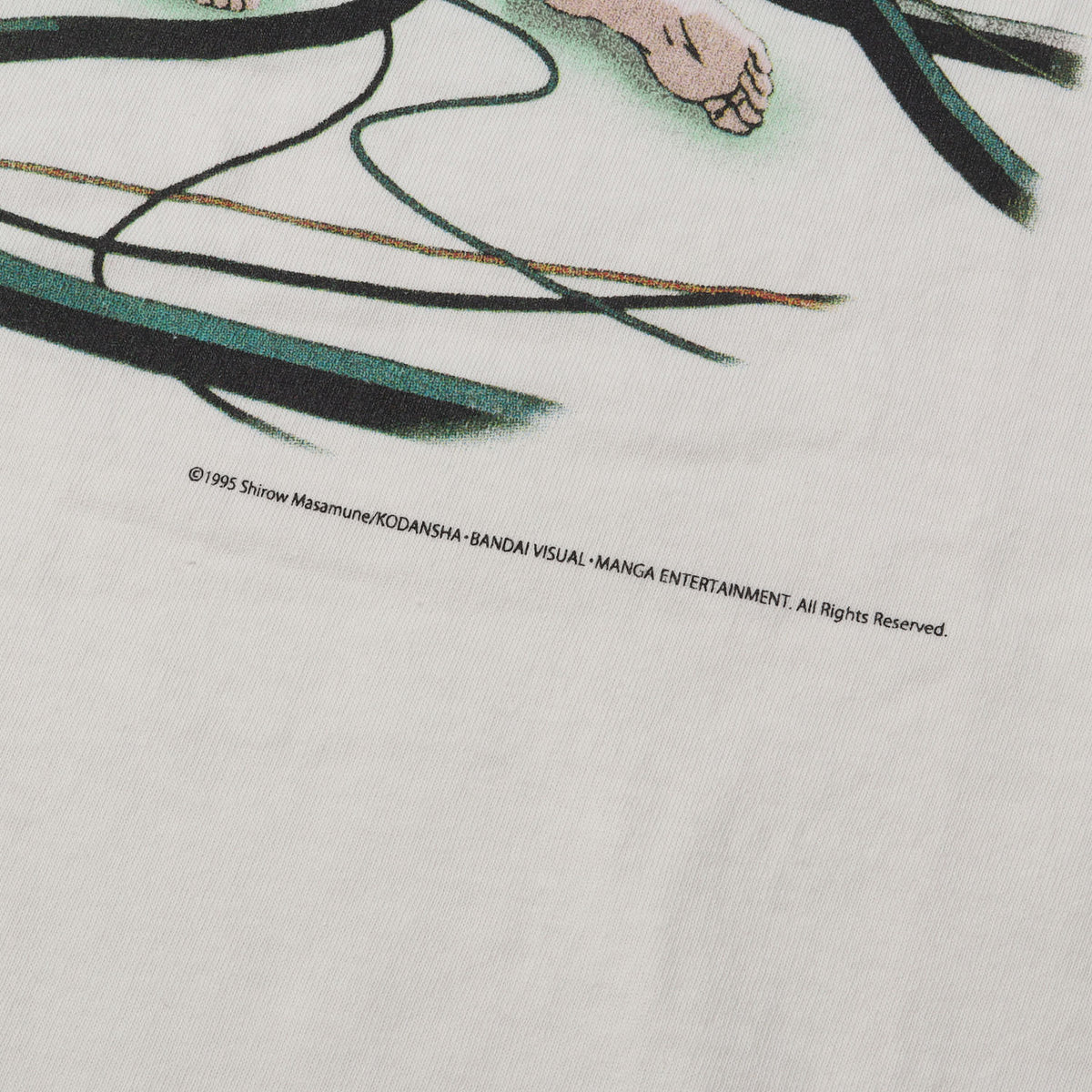 24AW ×GHOST IN THE SHELL / 攻殻機動隊 ヴィンテージ加工 Tシャツ(GS_SS TEE / GITS)