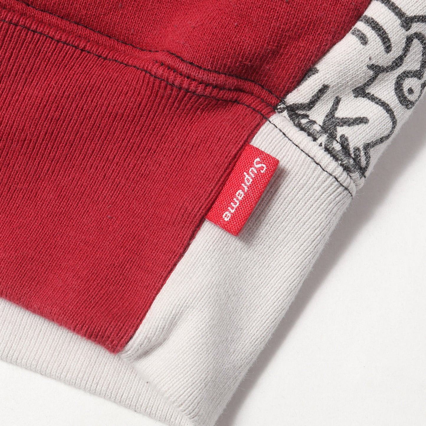 25AW ×NUMBER (N)INE パッチワーク フルジップ スウェットパーカー(Patchwork Zip Up Hooded Sweatshirt)