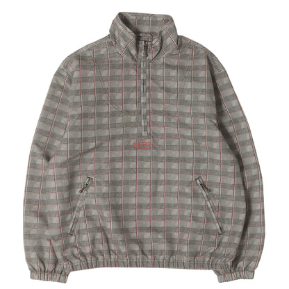 20SS チェック ハーフジップ プルオーバー トラックジャケット (Track Half Zip Pullover)