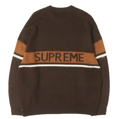 25AW ストライプ ブラッシュド ニット セーター(Brushed Stripe Sweater)