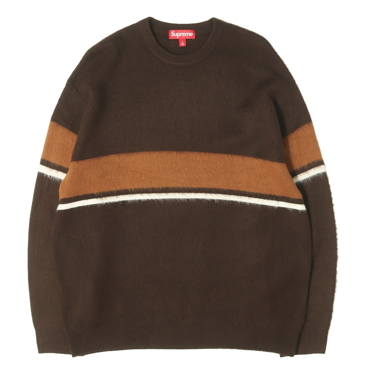 25AW ストライプ ブラッシュド ニット セーター(Brushed Stripe Sweater)