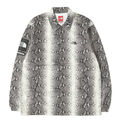 ×THE NORTH FACE スネーク柄 コーチジャケット(Snakeskin Taped Seam Coaches Jacket)