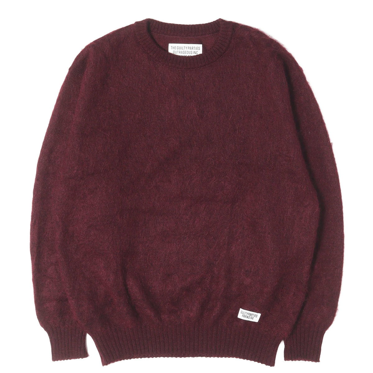 22AW モヘア ニット クルーネック セーター(MOHAIR CREW NECK SWEATER)