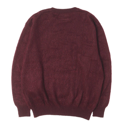22AW モヘア ニット クルーネック セーター(MOHAIR CREW NECK SWEATER)