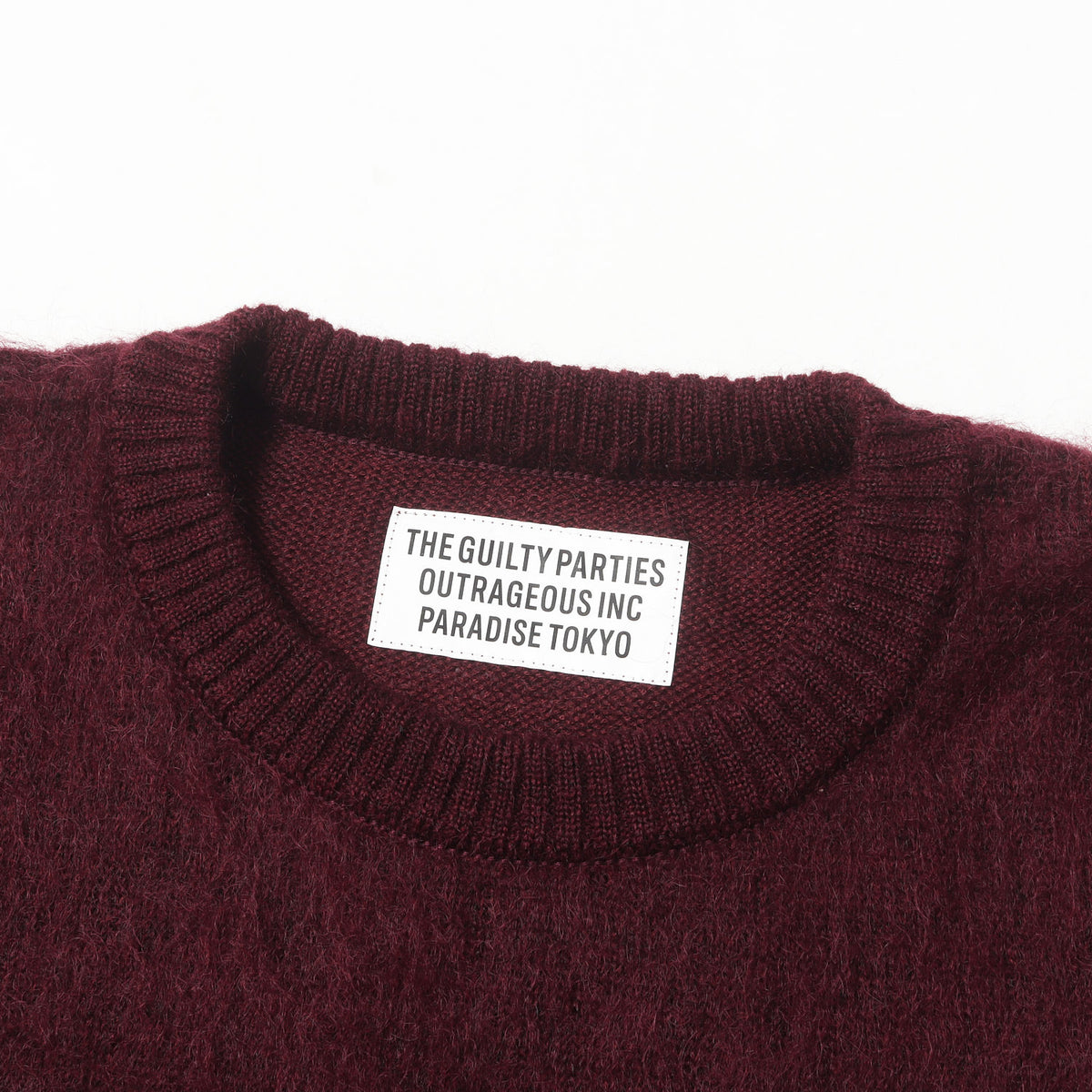 22AW モヘア ニット クルーネック セーター(MOHAIR CREW NECK SWEATER)