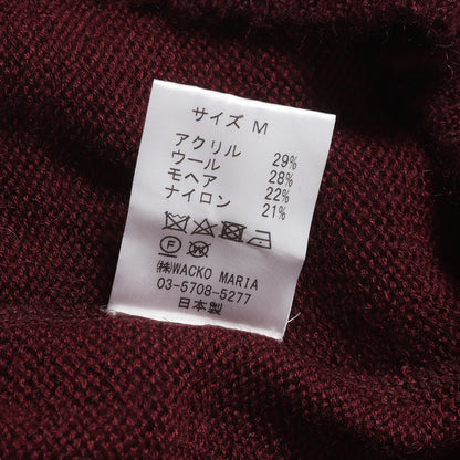 22AW モヘア ニット クルーネック セーター(MOHAIR CREW NECK SWEATER)